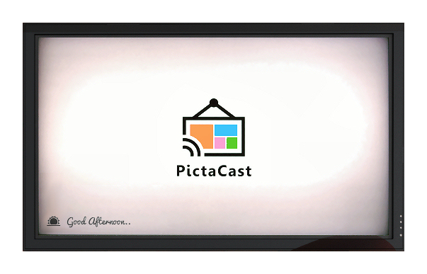 PictaCast Chrome App - UI